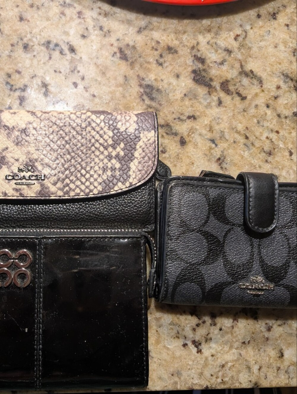 Coach Lot Wristlet And Wallets